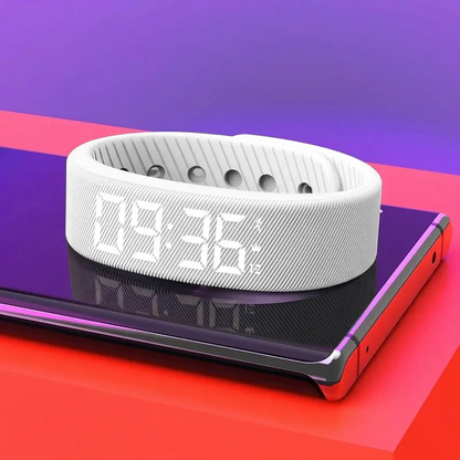 Fitness Tracker with Built-In USB Charging